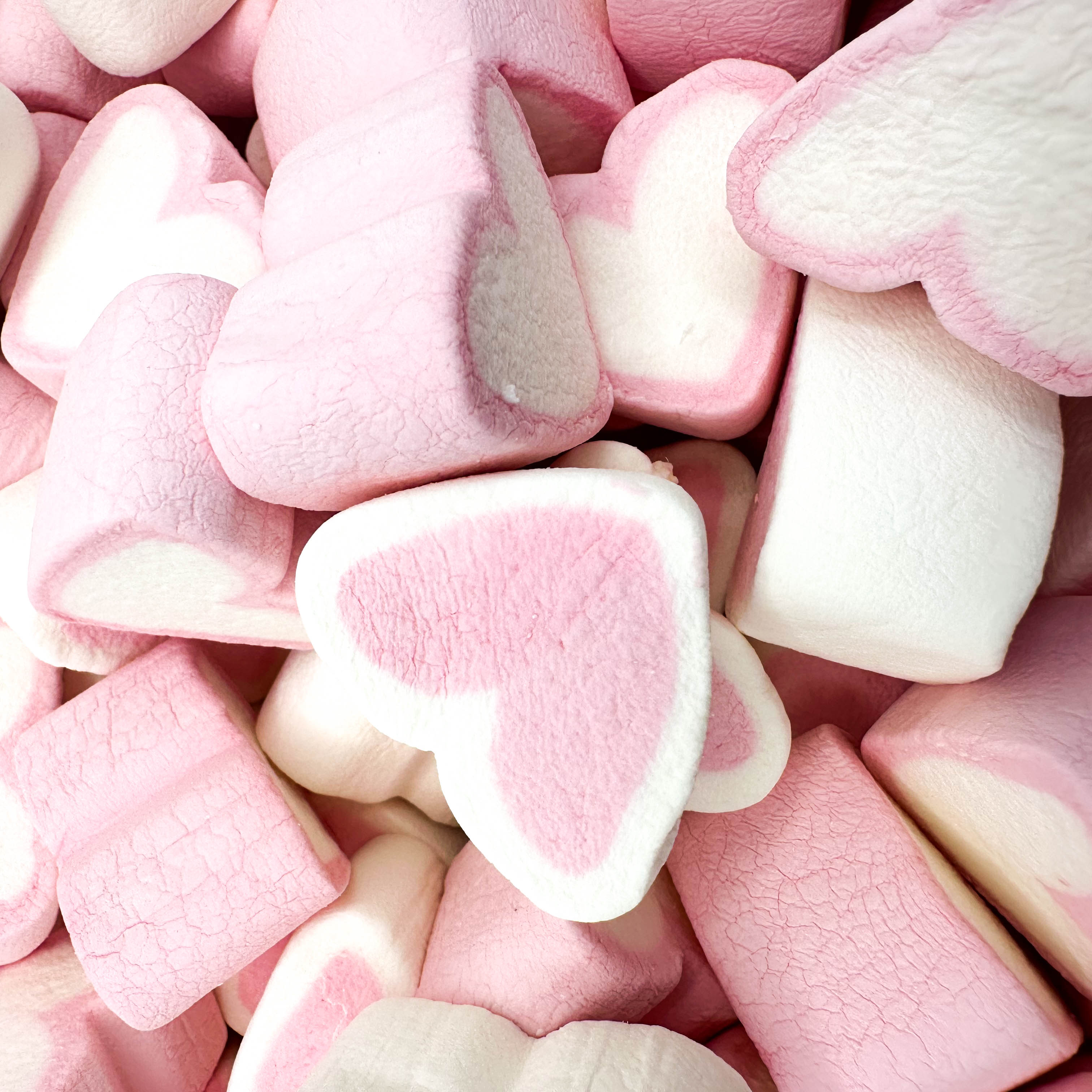 Marshmallow Hearts 100g