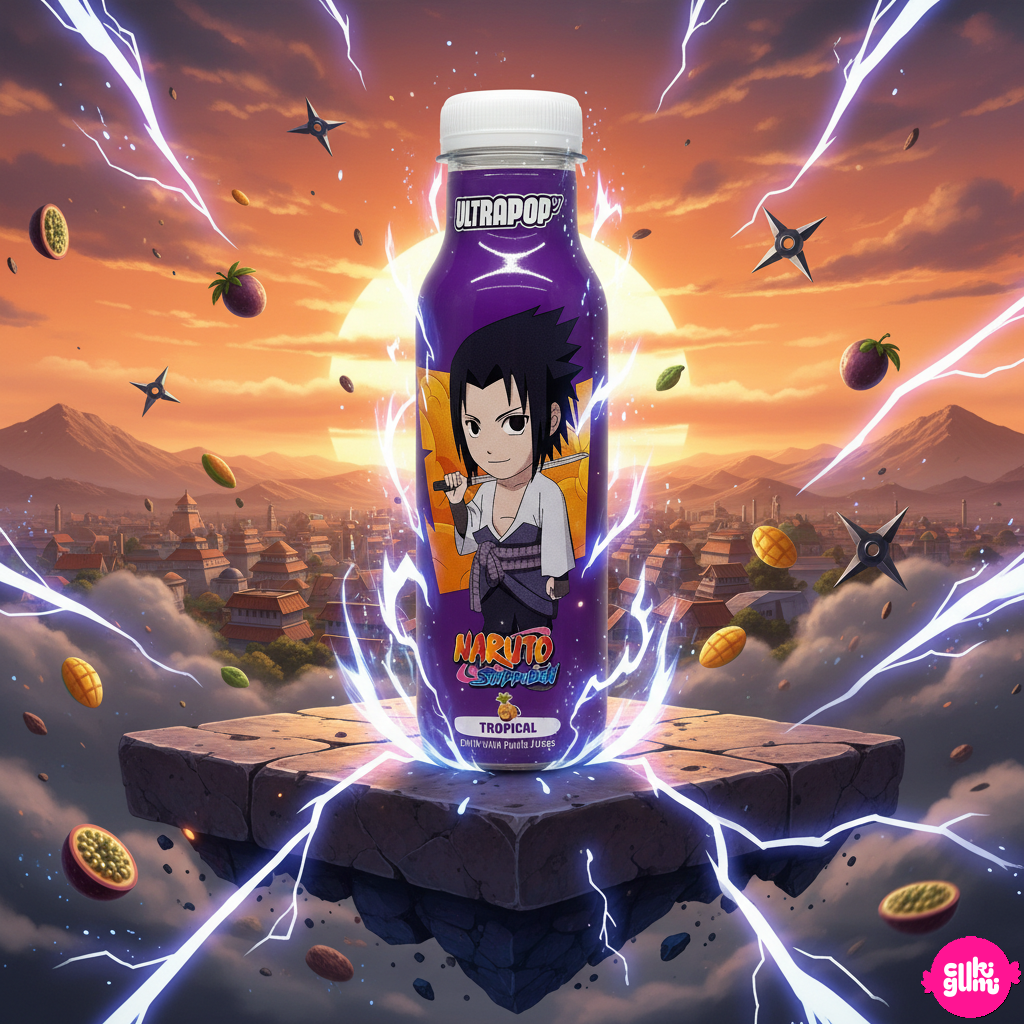 Ultrapop – Naruto – Sasuke – Tropical Soft Drink 330 ml