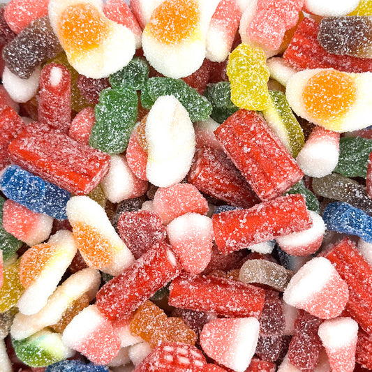 Savanyú Mini Mix – Gyümölcsös Gumicukor Válogatás 100g