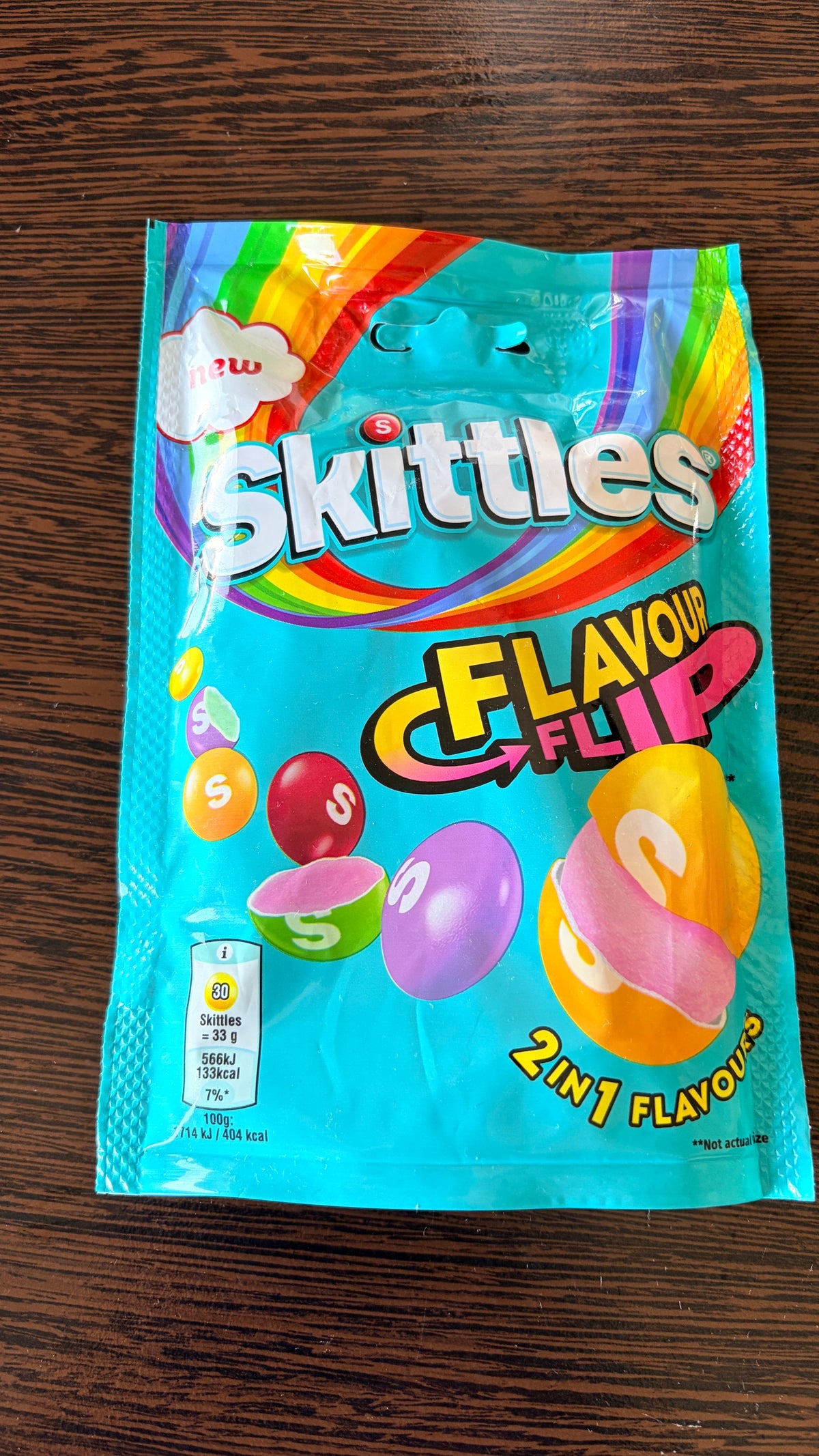 skittles flavour flip