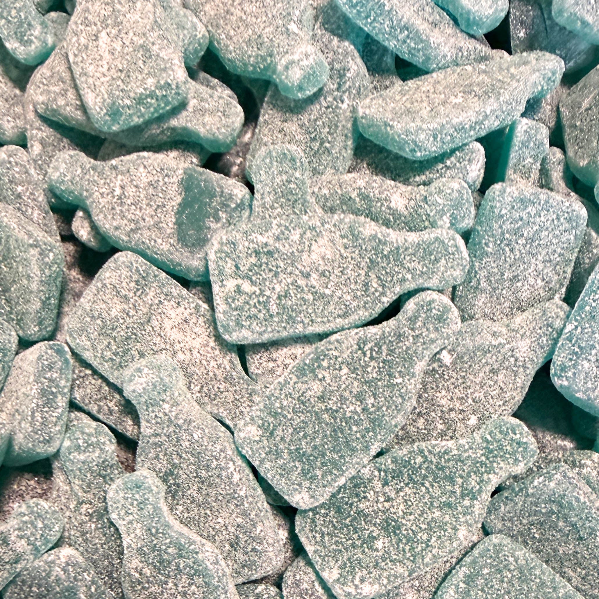 Sour soda bottle shaped gummy candy 100g