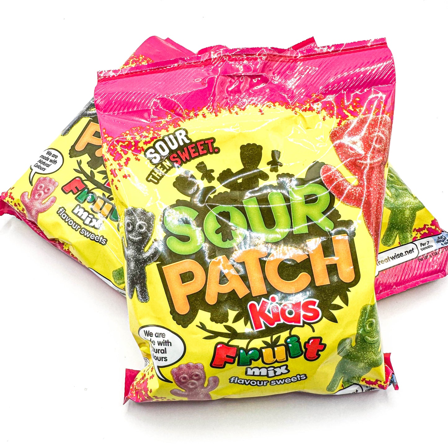 Sour Patch Kids Fruit Mix Gyümölcsös Savanyú gumicukor 130g