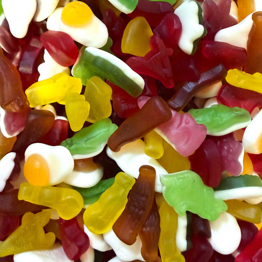 Gyümölcsös Gumicukor Mix – Színes gumicukorválogatás 100g