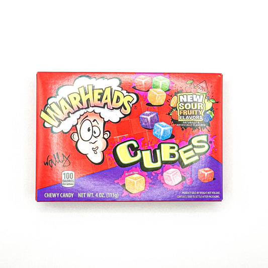 Warheads Sour Cubes Savanyú Kocka Rágós Gumicukor 113g